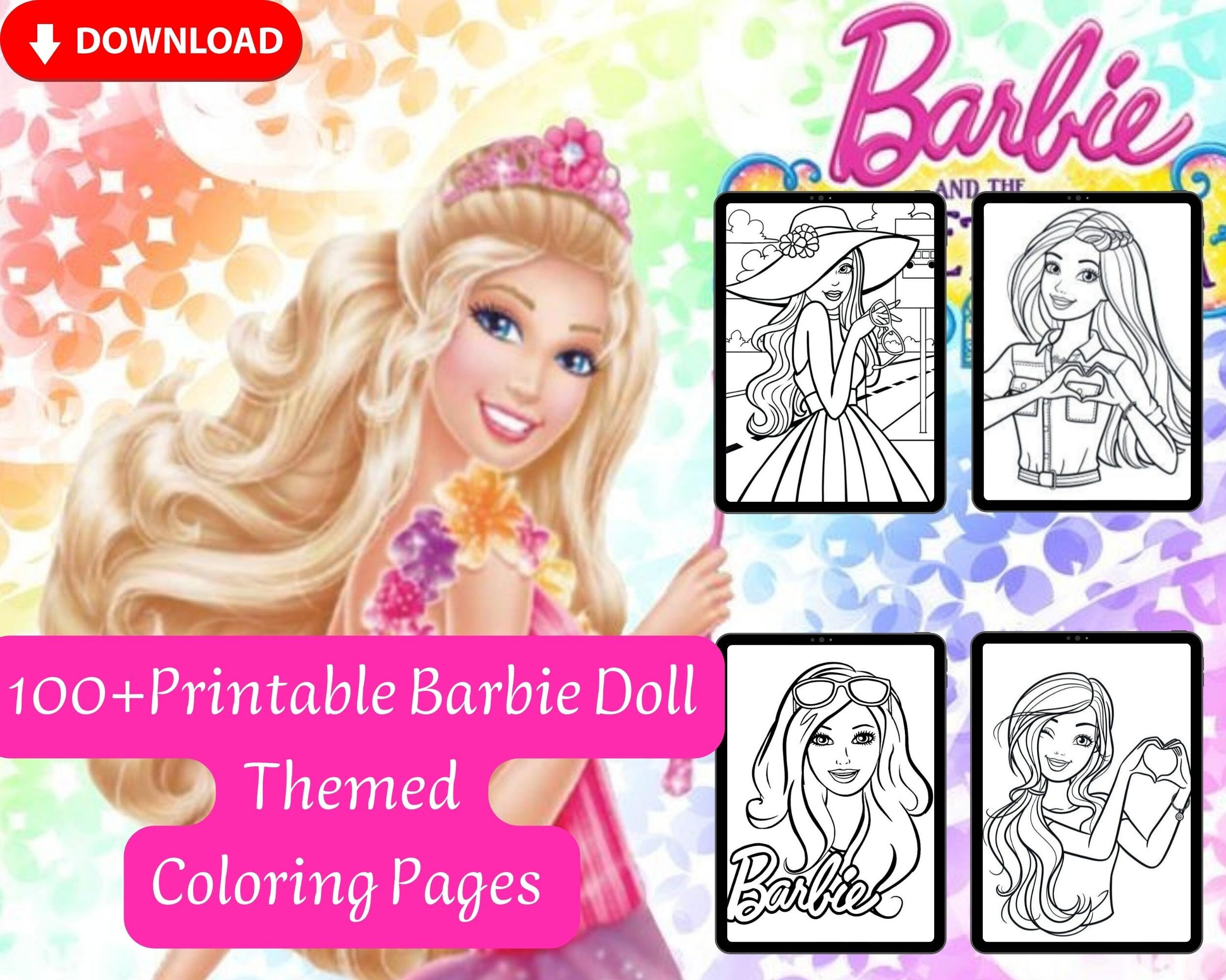 Barbie And The 12 Dancing Princesses Coloring Pages