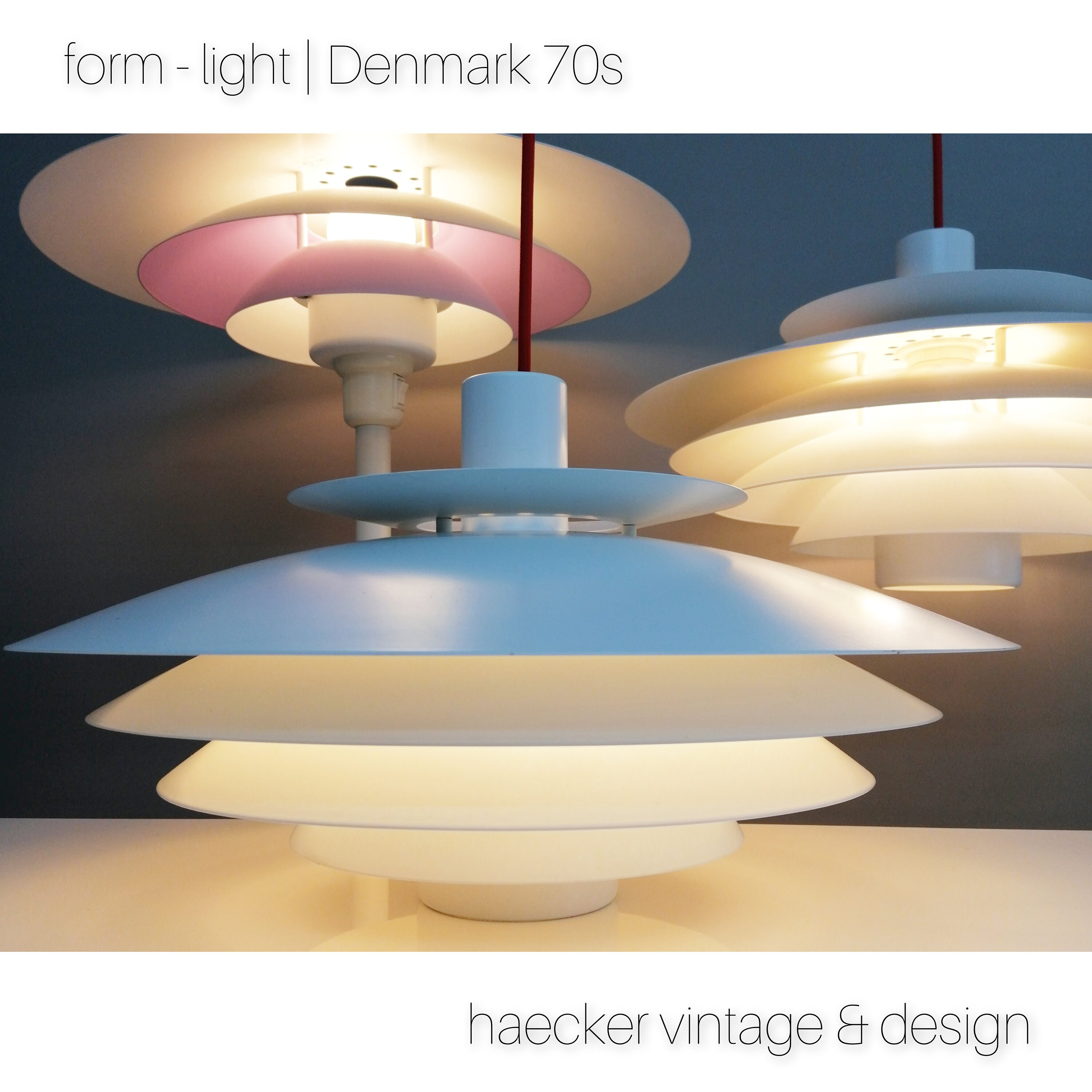 Great Rare Dansih Design Pendant Light From Form - Etsy