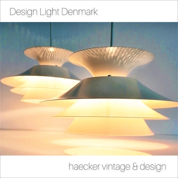 Mid Century Modern skandinavische Pendelleuchte – Design Light Denmark 70er 80er | dänisches Design