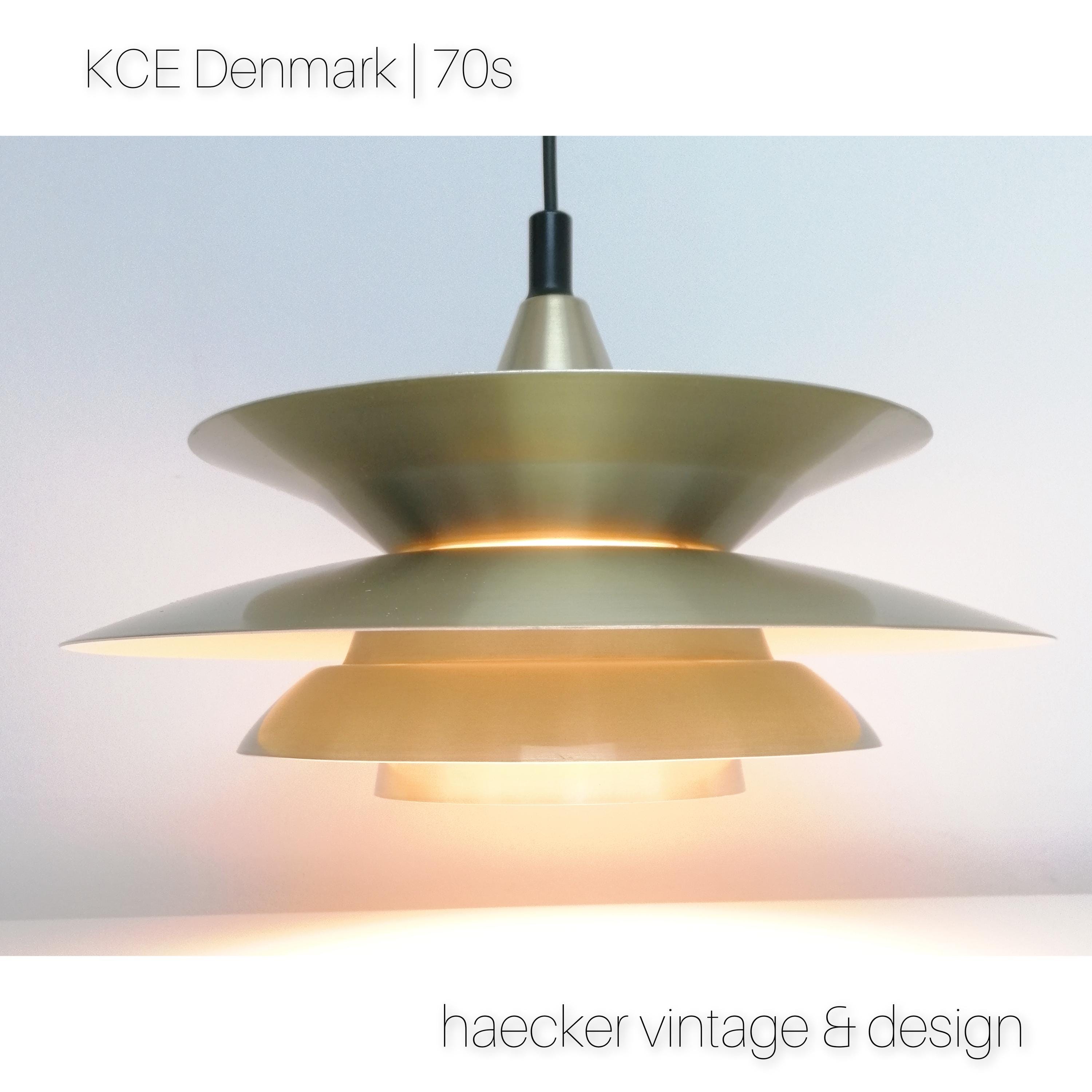 Danish Ceiling Lamp – Vintage Metal Pendant Light for Home Decor