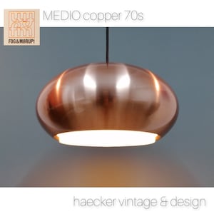 Wunderschöne Pendelleuchte &quot; Medio &quot; von Jo Hammerborg für Fog & Mørup. Dänemark | dänisches Design 70er Jahre