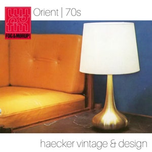 Fog & Mørup Denmark - Orient - lámpara de mesa de Jo Hammerborg - diseño danés años 70 / icono del diseño
