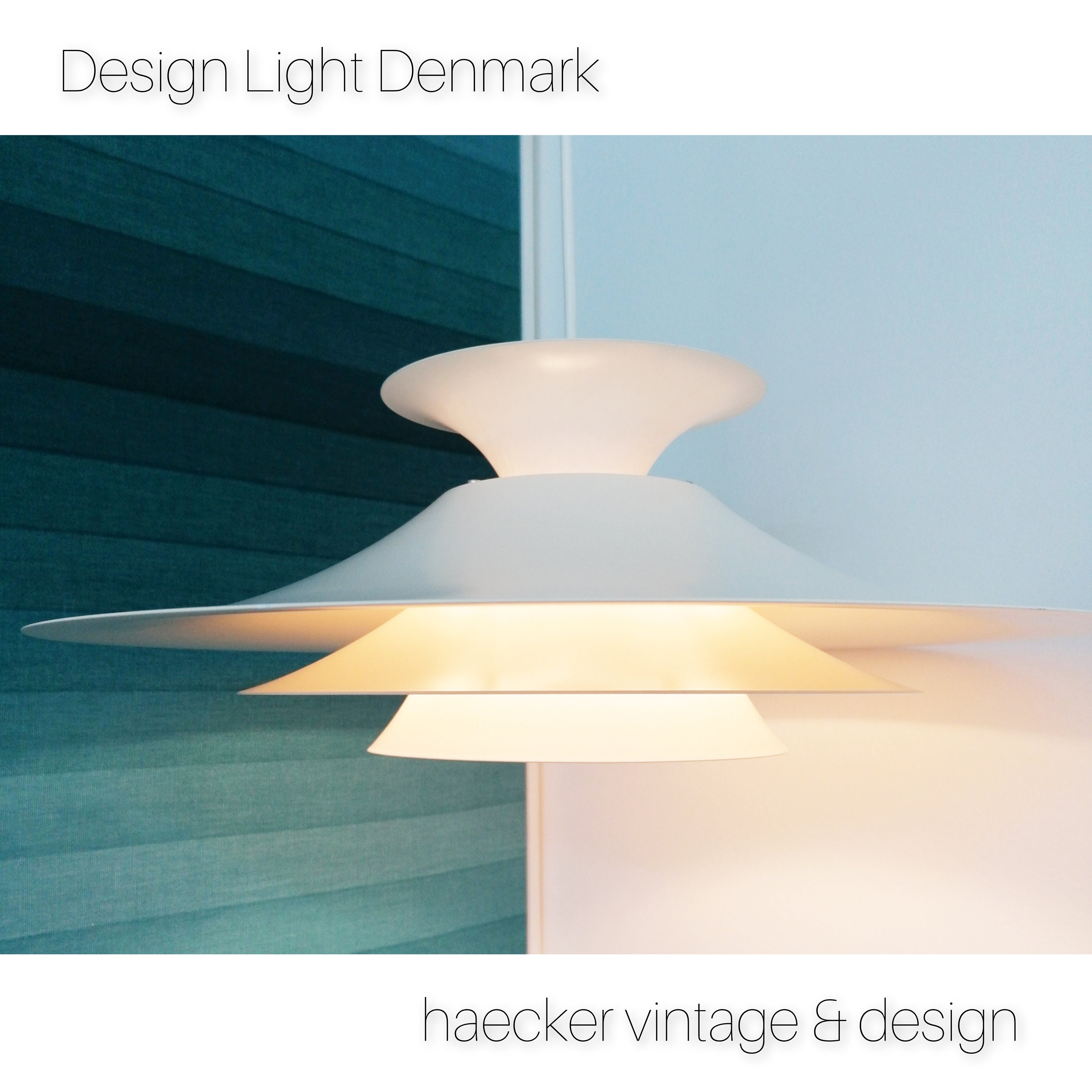 Great rare mid-century danish design pendant light – Design Light Denmark 70s | retro lighting