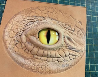 Dragon eye Leather mold ink for leather engraving printing tool handmade dragon eye leather tool Stamp mold dragon eyes mold