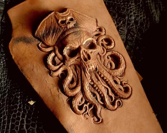 Pirate Skull Molds Leather Mold 3D Skull Shape Mold for Leather Crafts Making leather wet mold Leather Accessories
