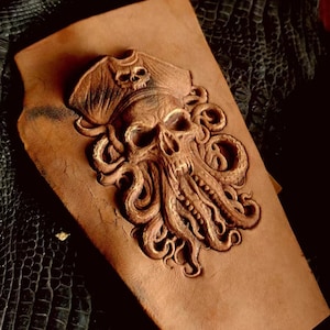 Pirate Skull Molds Leather Mold 3D Skull Shape Mold for Leather Crafts Making leather wet mold Leather Accessories
