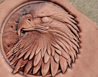 Eagle leather mold engraving printing tool handmade Eagle Eagle pattern tool Stamp mold leather wet mold