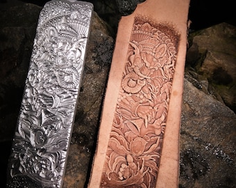 Leather Stamp Mold - Ganesha 2A12 super duralumin Mold Stamp - Embossed Embosser Stamp - Carving - DIY Leather Tool