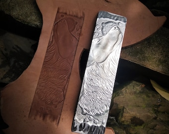 Leather tooling, Carving Patterns, stencils  Pattern, Leather mold engraving printing tool traditional combination pattern handmade DIY