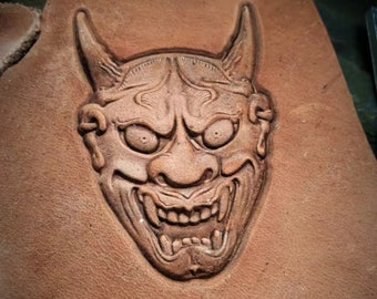 Yaksha Leather mold ink for leather engraving printing tool handmade Yaksha leather tool Stamp mold animals leather mold
