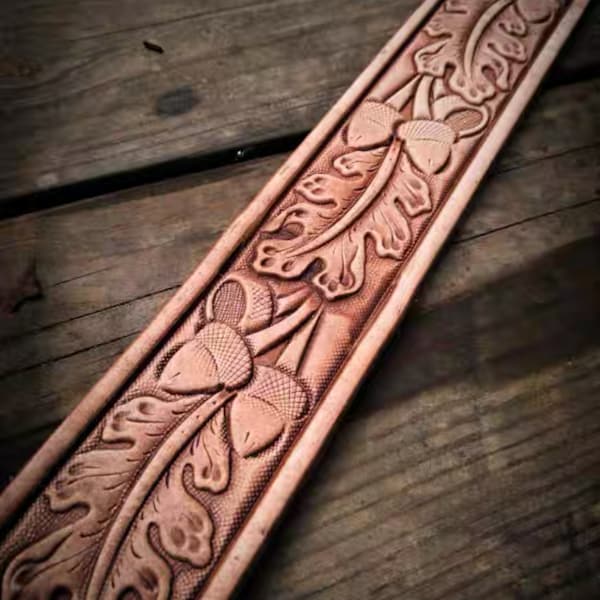 Skull Leather Stamp Etsy