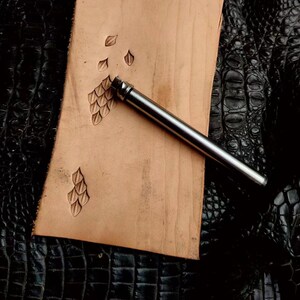 304 steel dragon scale leather stamp mold