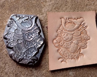 Lucky Cat Leather Embossing Die: Handmade Vegetable Tanned Mold