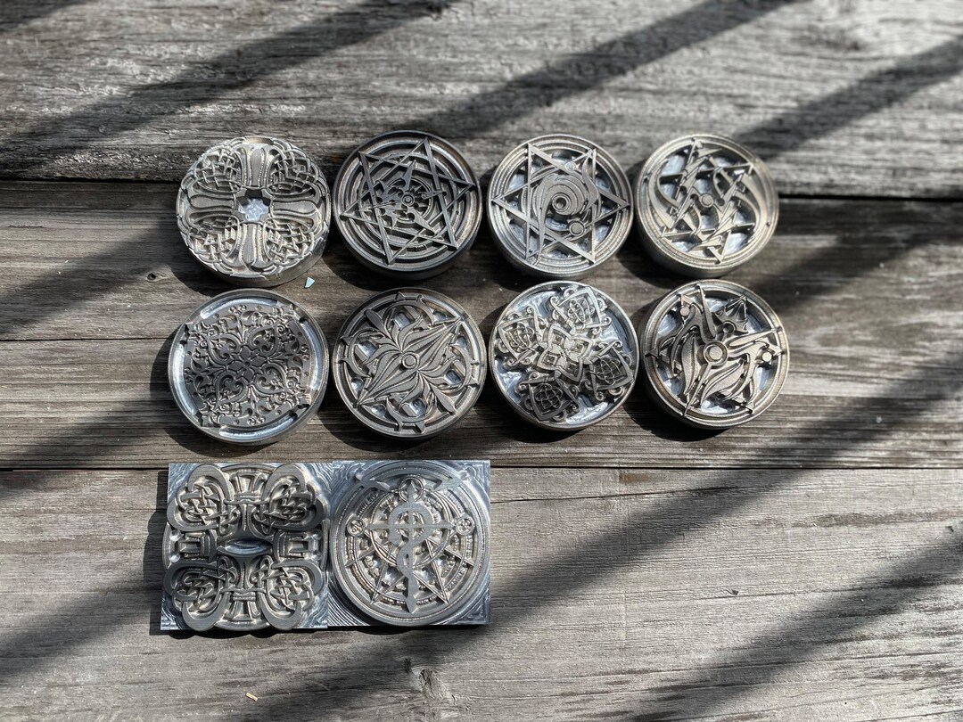 Magic Array Series Metal Leather Craving Mold, Leather Stamp Mold ...