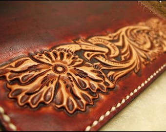 Tang grass pattern Manchi pattern embossing mold, long leather carving style, special cloth pattern for handmade flower leather stamp