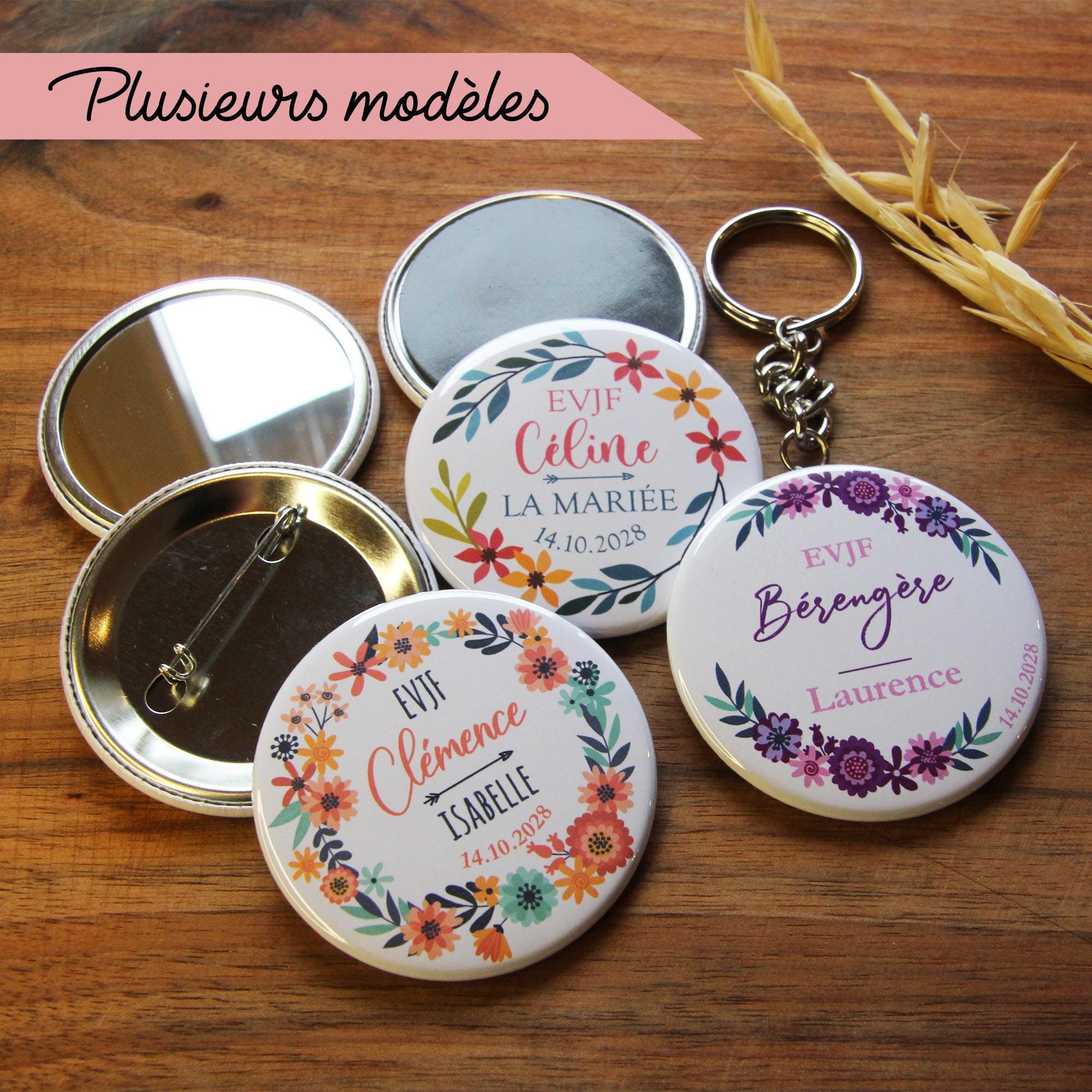 1 Set Badge Broche Présentoir De Bijoux Boucles D'oreilles Collection