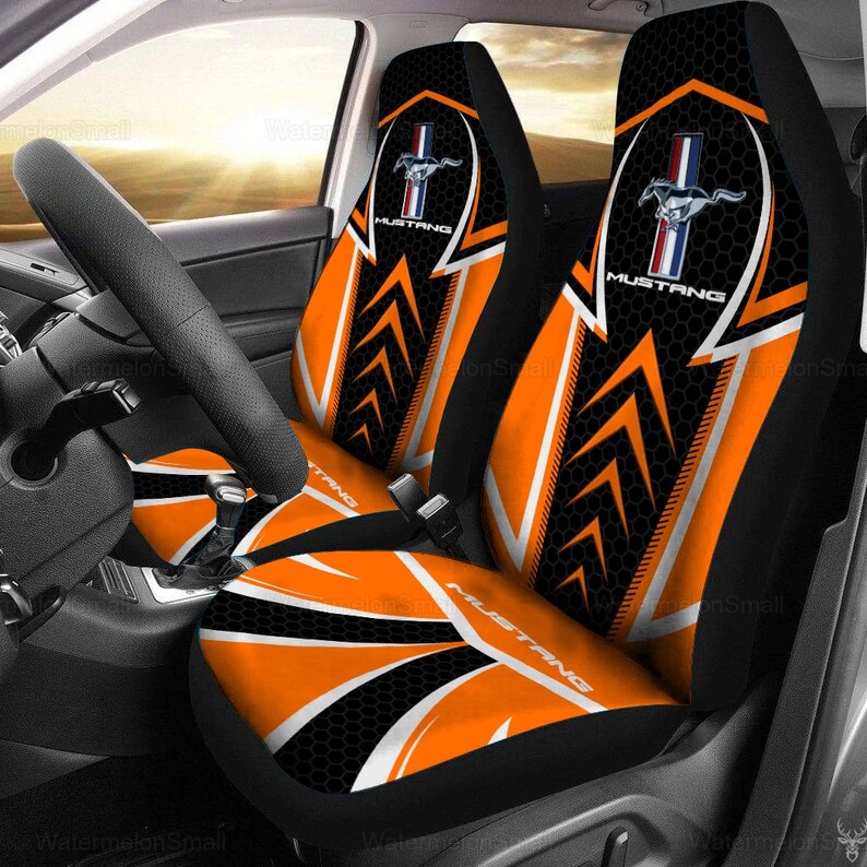 Mustang Ford Car Seat Covers Mustang Ford Lover Mustang Ford Etsy