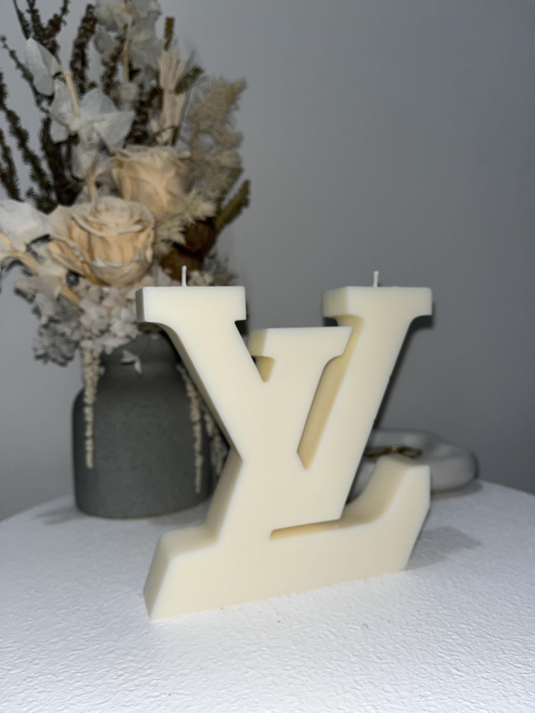 Louis Vuitton Vase Porcelain Unisex Miscellaneous Goods GI0576 Porcelain  White