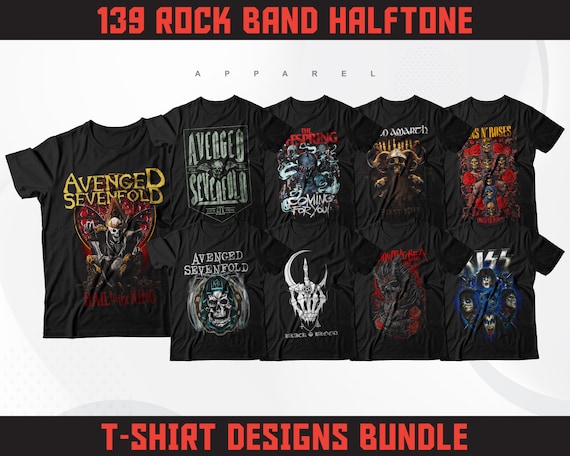 T shirt rock metal sale