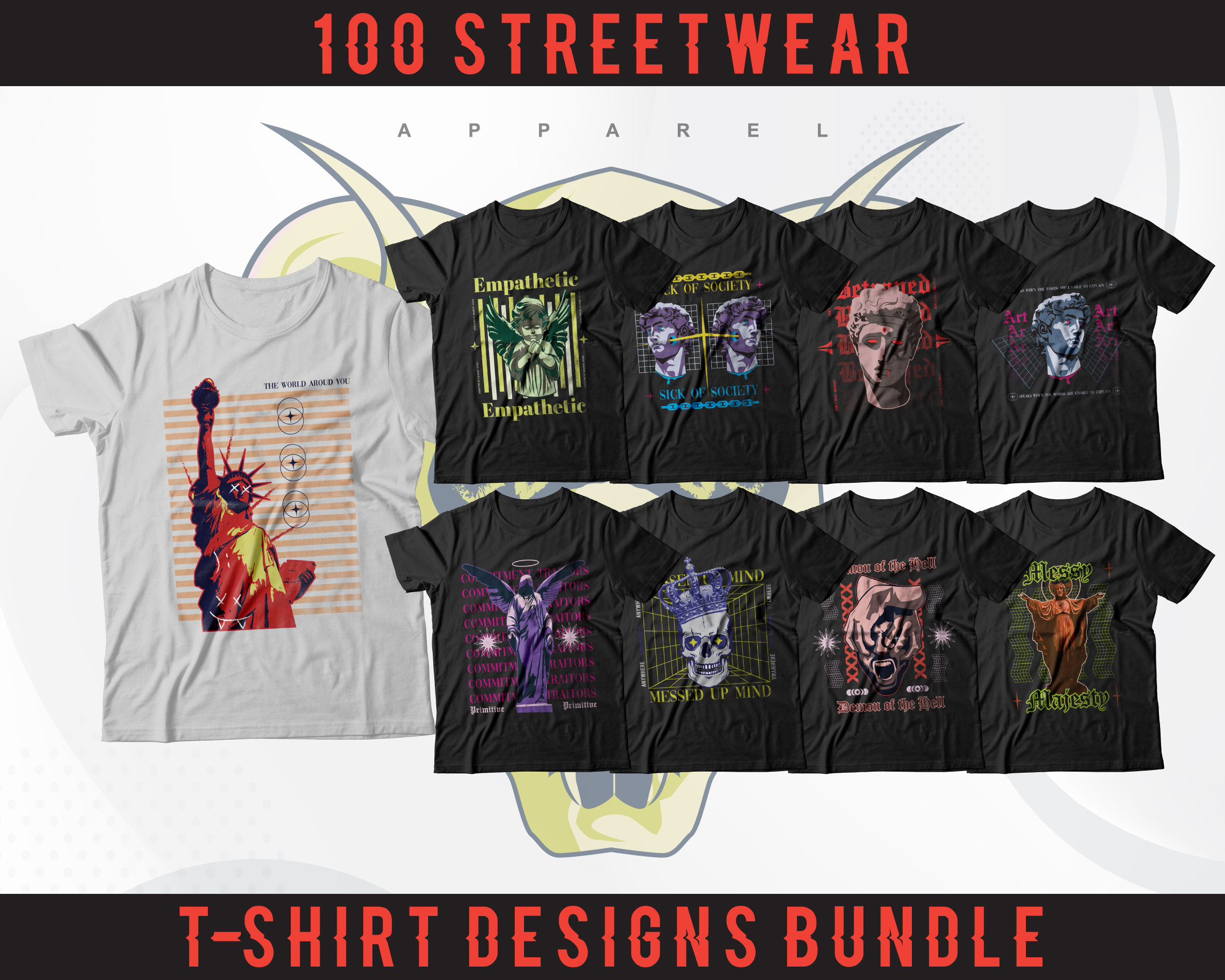 Streetwear Bundle | Big Design Bundle | Huge Bundle | DXF Bundle | Graphics Bundle | Men Designs | Bundle Design