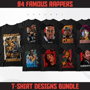 Urban Streetwear Designs T-shirt Designs Bundle Streetwear Designs ...