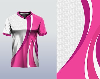 Sjabloon abstracte sportjersey | Voetbal, voetbal, racen (EPS en png)