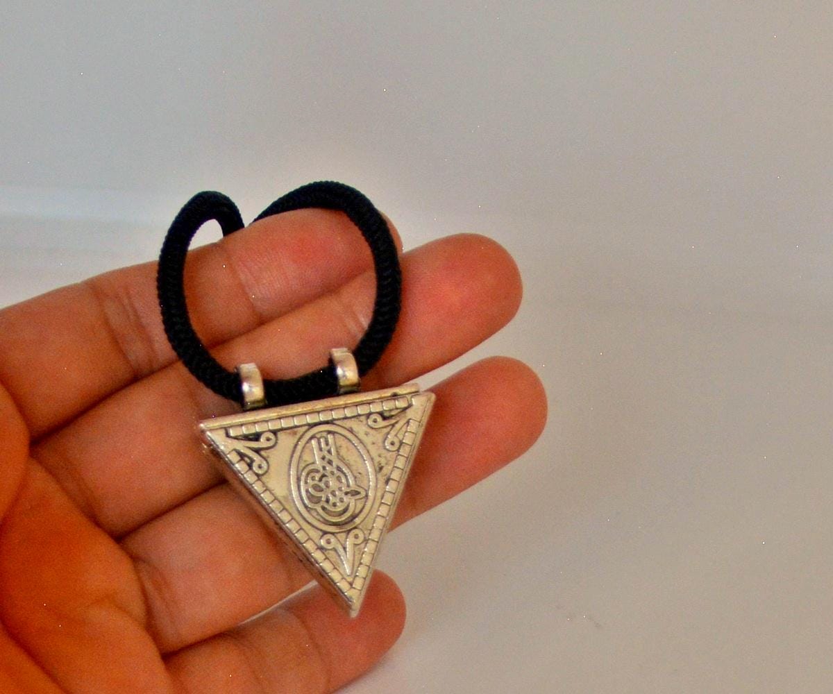 Silver Amulet Case - Etsy