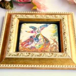 Whirling Dervish Rumi Home Decor, Home Gift to Sufi, Sema Frame Picture, Masnavi Decoration, Mevlana Painting, Semazen figure illustration
