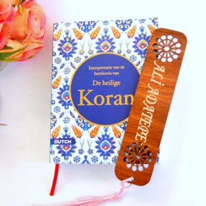 DUTCH Translate Quran Book, Dutchland Islamic Pocket Size Custom Religious Germany Kuran Praying book