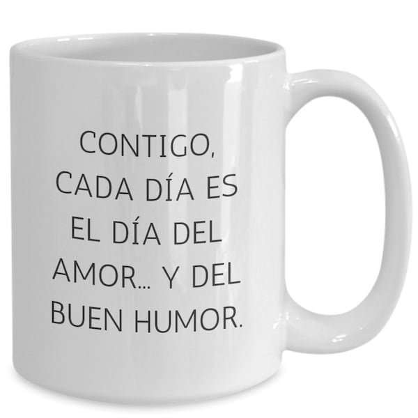 Regalo para pareja, taza de san valentin, te amo mug