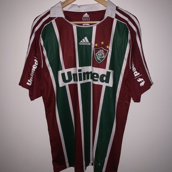 1:1 Fluminense 2008/09 Home Shirt (thiago Silva #3) - Etsy