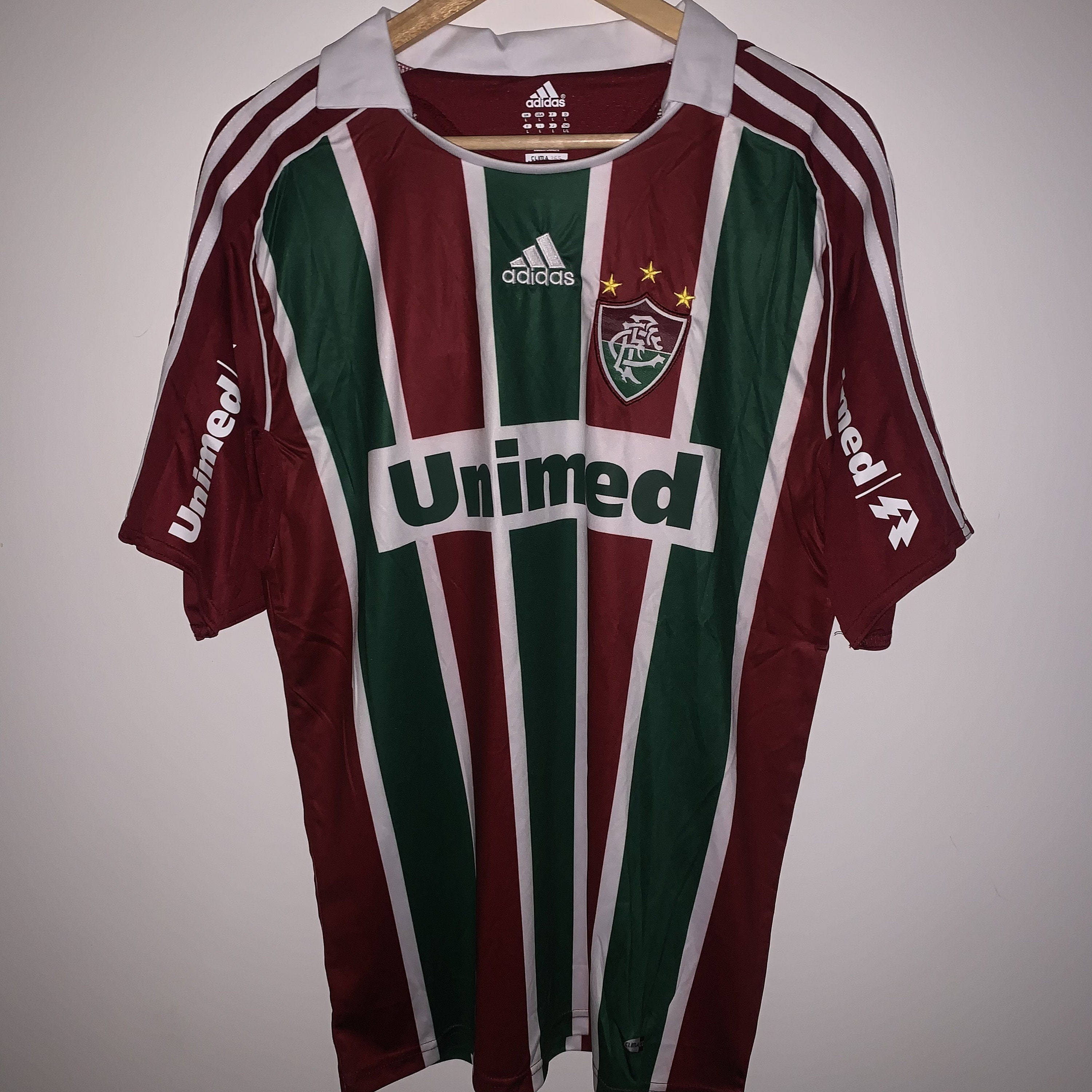 1:1 Fluminense 2008/09 Home Shirt (thiago Silva #3) - Etsy