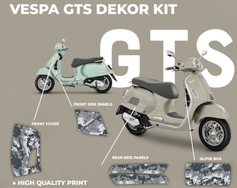 Vespa GTS decor kit “Camo”