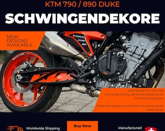 Black Right & Left Rearview Mirrors For KTM 790 Duke