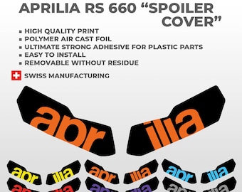 Aprilia RS660 spoiler cover