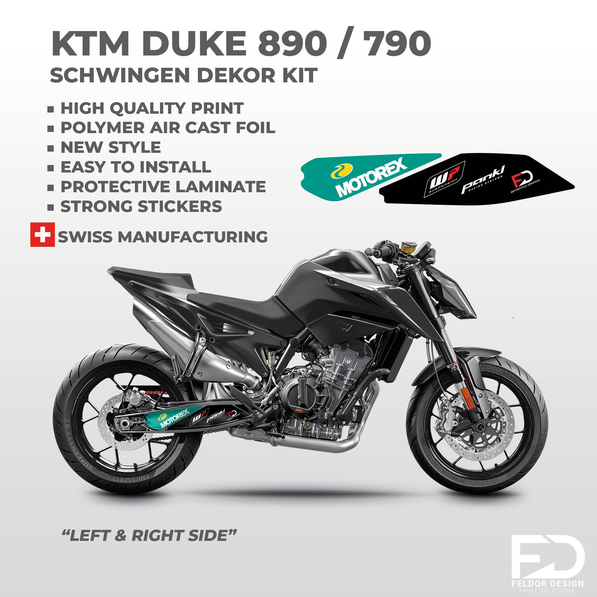 Ktm 790 Motorex Sticker Kit Ktm 790 Adventure R Sticker Kit KTM