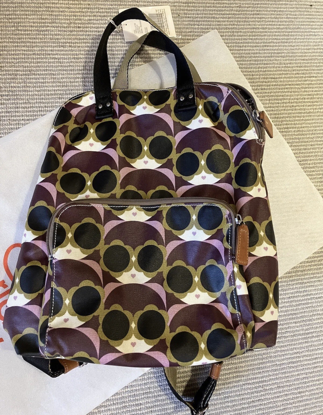 Orla kiely backpack pottete bestie