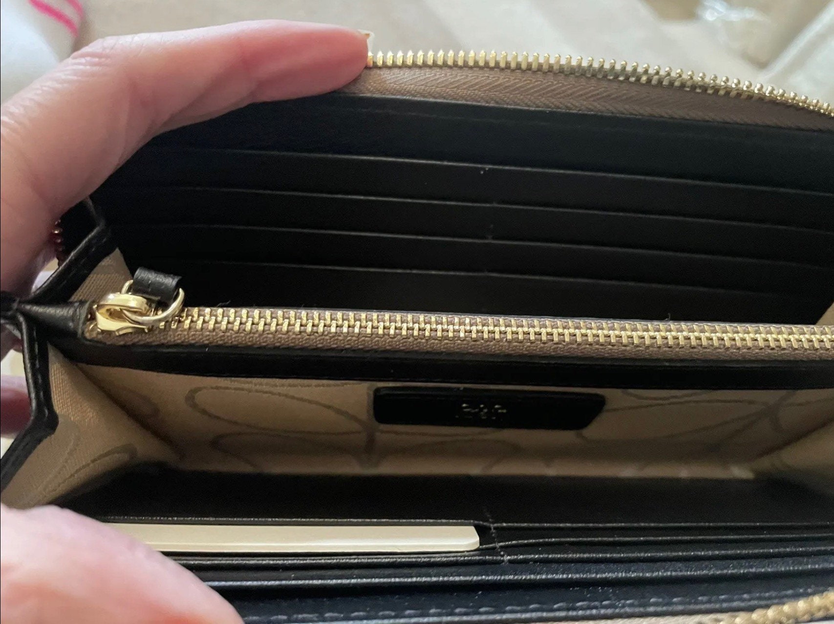 Orla kiely big zip wallet sale hotsell