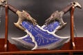 MGod of War 5 Blades of Chaos anganese steel, Axe, God of War Sword Twin Blades, Kratos Metal Cosplay Weapon Prop