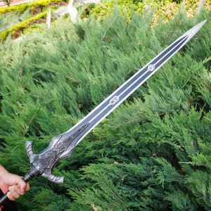 55&#39;&#39; Full Metal Handmade Artorias Sword Dark Swords Souls Wild Sword Hunt Prop Role Play Elden Cosplay Rings, Gifts