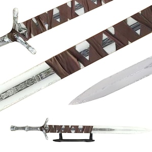 40&quot; Full Metal Moonlight Greatsword, Dark Cosplay Souls, Gift for him, Dark Moon Greatsword Replica Sword inspired, Rivers of Blood