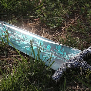 40&quot; Full Metal Dark Moon Sword From Dark Souls, Dark Souls Cosplay, Gift for him, Moonlight Greatsword Replica Sword inspired