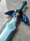 Legend of Zelda Link Master Sword, Windcleaver Sword Metal Tears of The Kingdom Breath of The Wild Master Sword Replica Cosplay