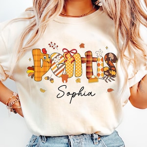 Dentist Fall Shirt, Custom Name Dentist Thanksgiving Shirt, Fall Dentist Shirt, Dentist Fall Gift, Preppy Dentist Shirt,Dental Assistant