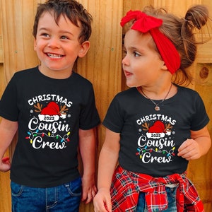 Weihnachten 2023 Cousin Crew Shirt, Weihnachtsmütze Weihnachten Cousin Crew Shirt, Cousin Weihnachten Shirt, Cousin Crew Shirts