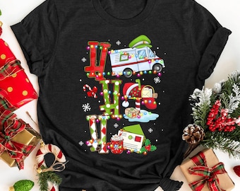 Christmas Santa Postal Worker Shirt, Gift For Men Women