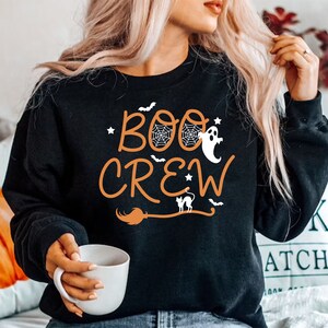 Koszulka Boo Crew na Halloween, pasujące koszulki z duchami rodzinnymi