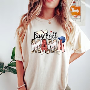 Baseball Mama Tee, Baseball Mom Shirt,Sports Mom Shirt, Baseball Shirt For Women, Mothers Day Gift, Family Baseball Shirt