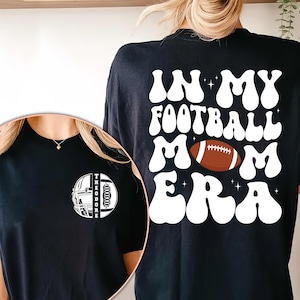 Personalized Football Mom Shirt for Game Day,Custom Football Shirt, Game Day Shirt for Women Football Mom, Football Season T-Shirt Gameday