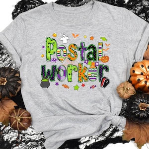 Postal Worker Shirt, Postal Worker Halloween Shirt, Mailman Halloween Shirt, Mail Worker Gift, Mail Lady Shirt